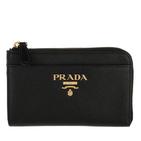 prada black keychain|Prada keychain wallet dupe.